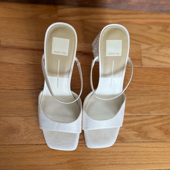 Dolce Vita Jenny Pearl Ivory Heel - Picture 4 of 6